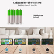 ThermoPro TP280 1000FT Home Weather Stations Wireless Indoor Outdoor Black